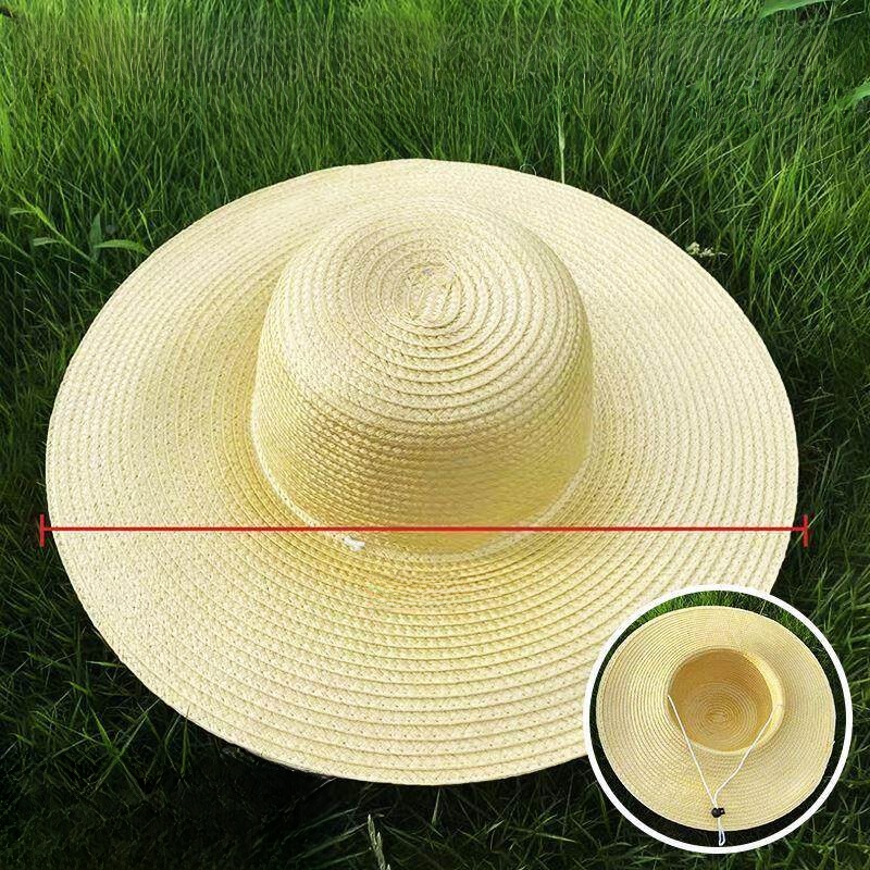 Farming & Agriculture Word Stacks - Men's And Women's Large Straw Hat