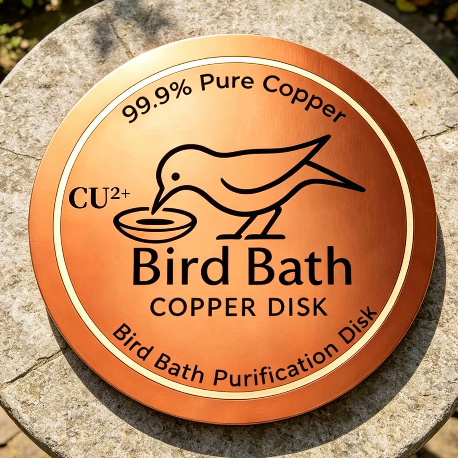 Bird Bath Copper Disk 0.6mm Th - Farming & Agriculture Word Stacks review and price