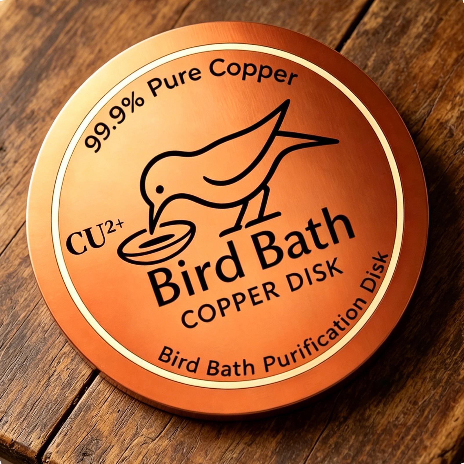 Bird Bath Copper Disk 0.6mm Th - Farming & Agriculture Word Stacks review and price