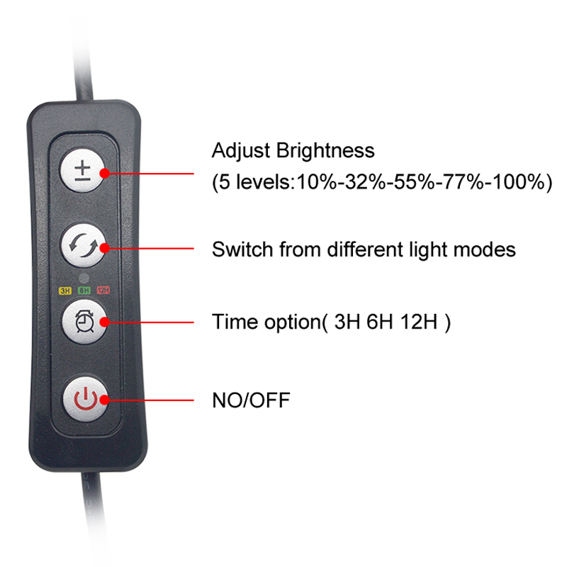 Aquarium LED Light for 16-64CM - Plant Growth Regulator review and price