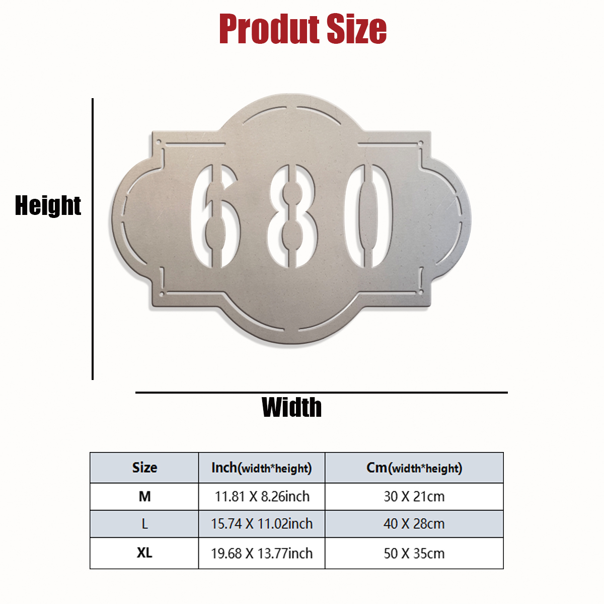 1pc Custom Number Metal Wall D - Farming & Agriculture Word Stacks review and price