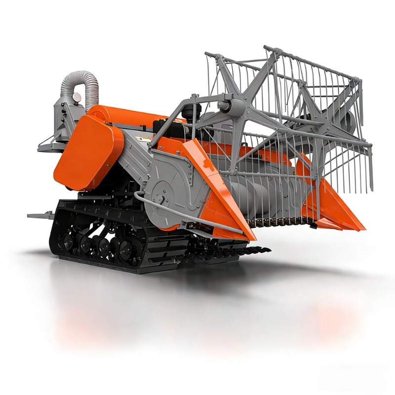 15HP Mini Crawler Combine Harv - Combine Harvester Mini review and price