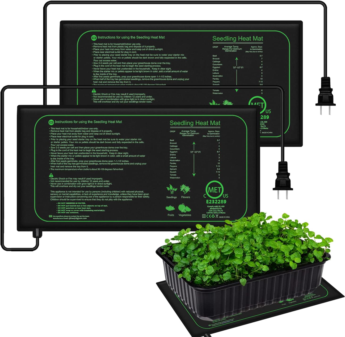 10/25/50CM Seedling Heat Mat I - Plant Growth Regulator review and price