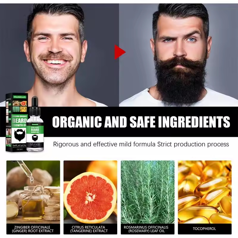 Fast Natural Mature Men Beard  - Plant Growth Regulator review and price